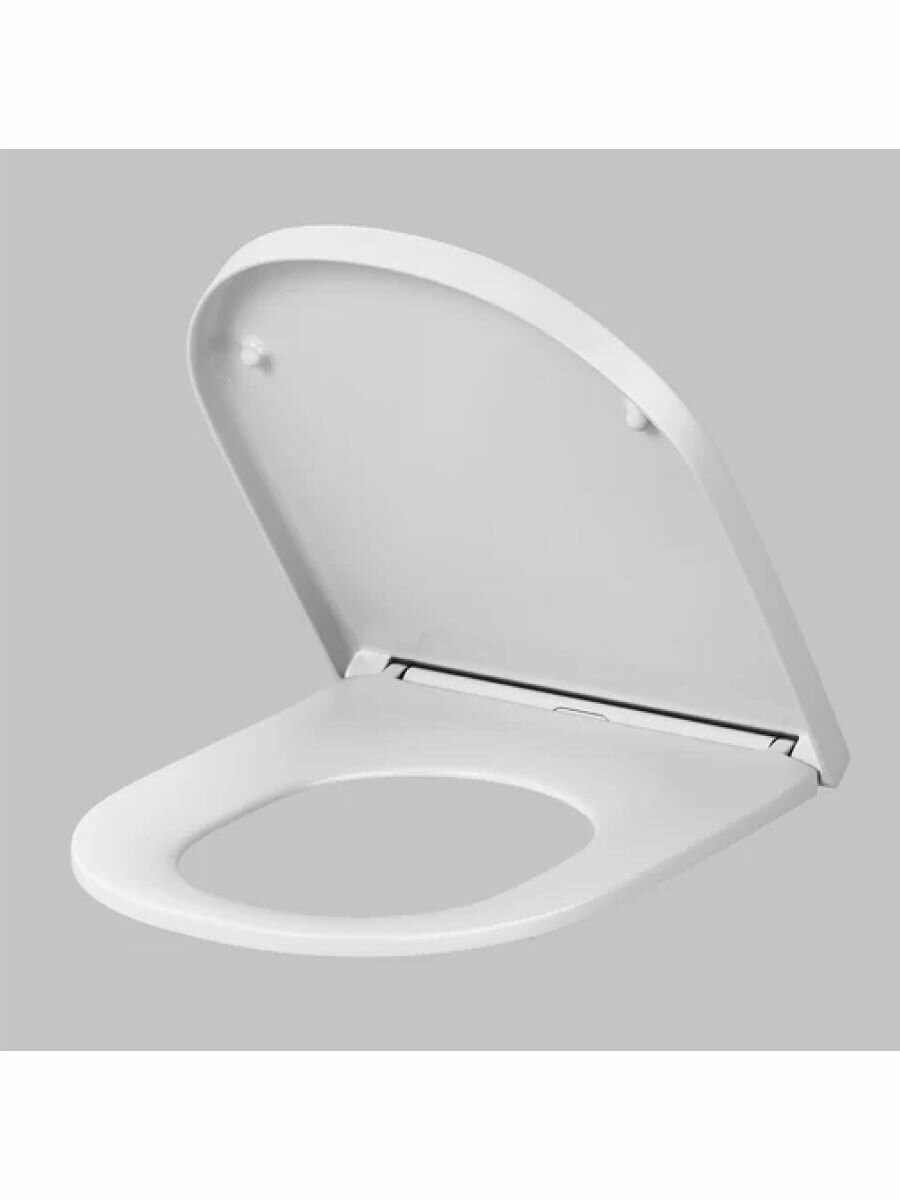 Картинки Сиденье для унитаза-компакта AM.PM Inspire C507854WH с системой микролифт и быстросъемными чашами, цвет белый