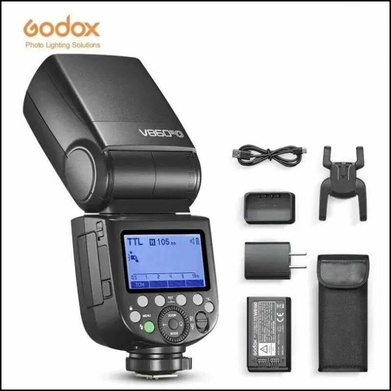 Бестселлер Godox V860IIIS для Sony TTL HSS 2.4G беспроводная вспышка премиум