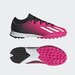 Шиповки adidas для мальчиков, футбольные, нескользящая подошва, размер 5 UK, розовый