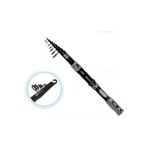 Удилище OKUMA телескопическое. Спиннинг OKUMA 450см