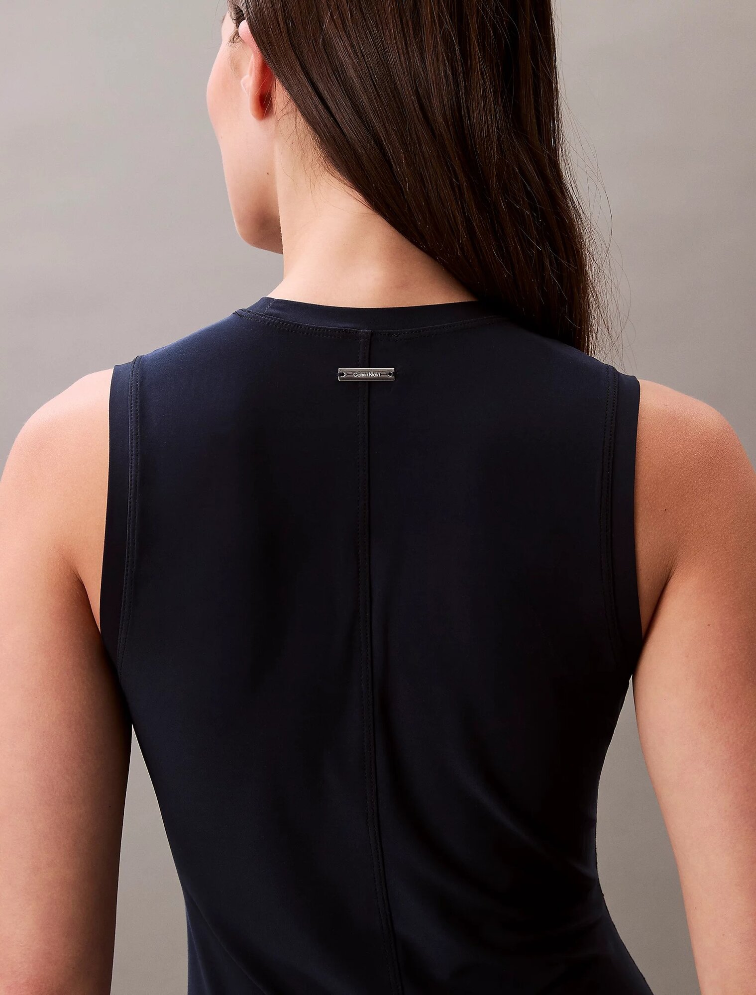 Платье Calvin Klein Jeans, размер XS, темно-синий — фото 1