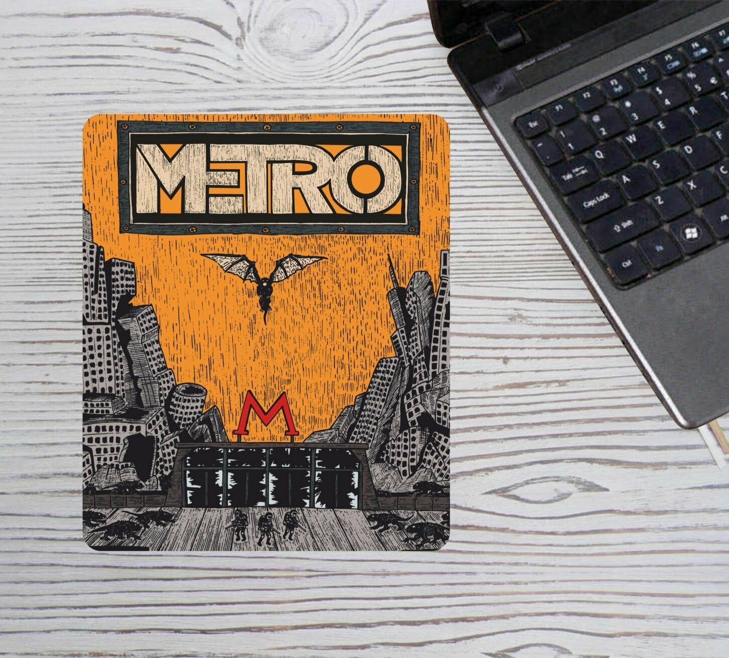 Коврик для мышки Metro 2033 - Метро 2033 № 25