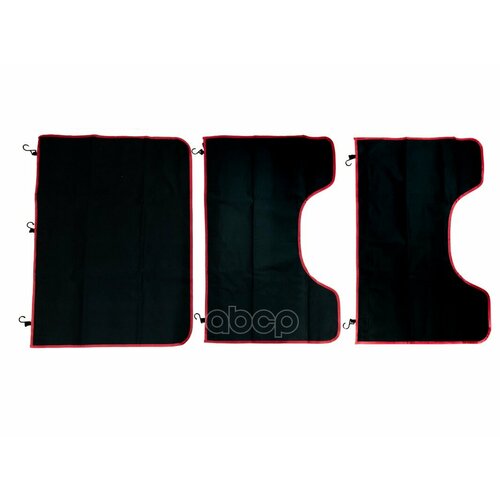 Brx0150001_накидки Защитные! Бампер 100X72см Магнит+Липучка, 2 На Крылья 100Х63 Магнит+Липучка BRIX арт. BRX0150001