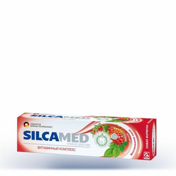 Зубная паста SilcaMed "Витаминный комплекс", 130гр - фото №11