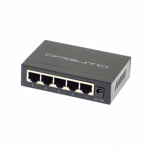 Неуправляемый коммутатор Орбита OT-VNP38, 5x RJ45 Ethernet-портов 100Mbps