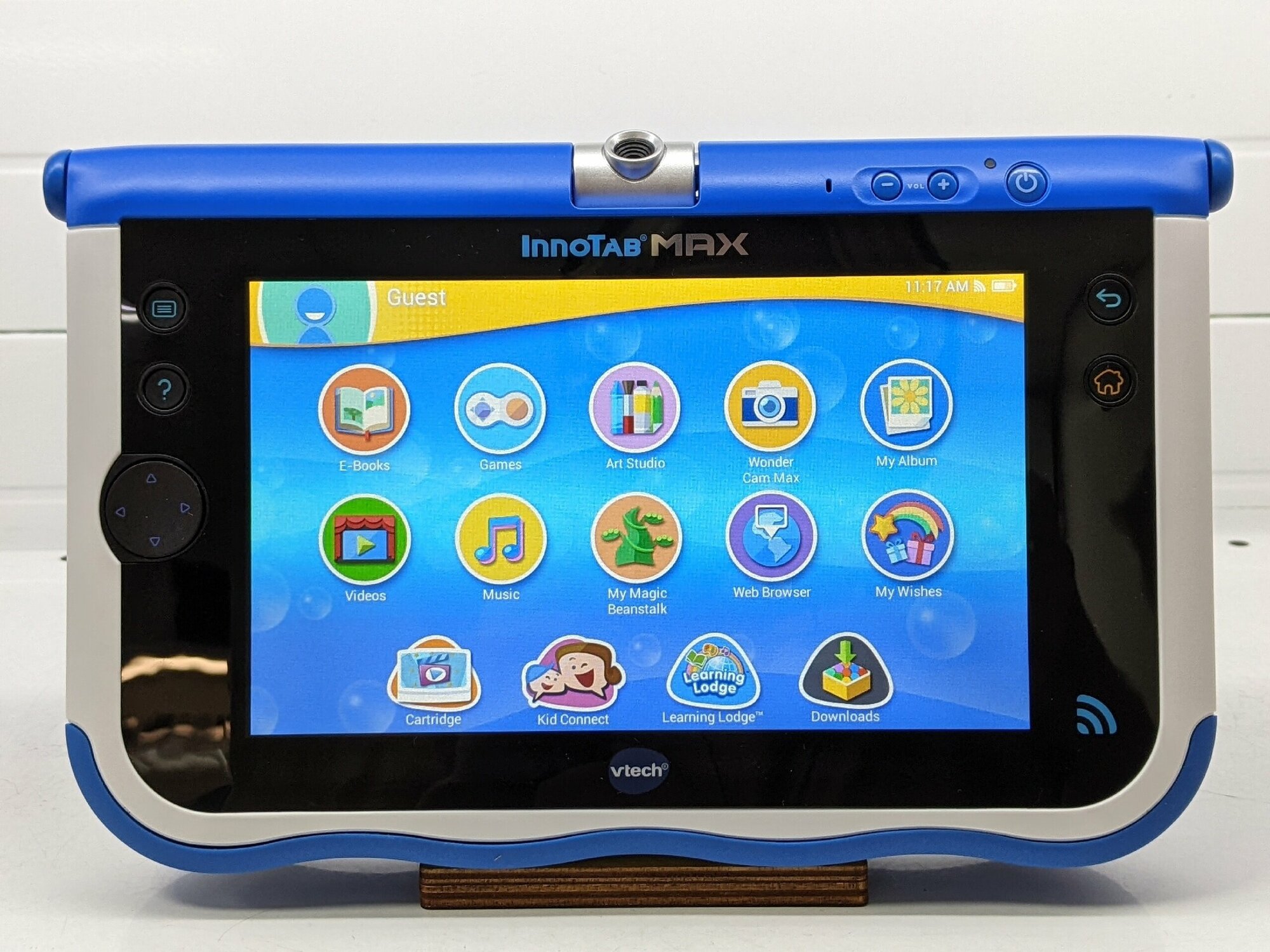 Детский планшет Vtech InnoTab MAX 1668 8/0.5 ГБ, синий, на английском языке