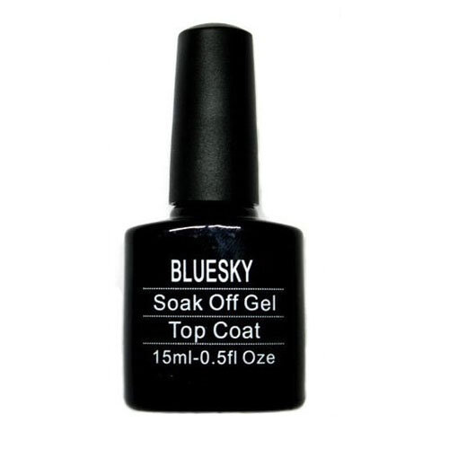 Топовое покрытие для гель-лака Bluesky Top Coat, 15 мл.