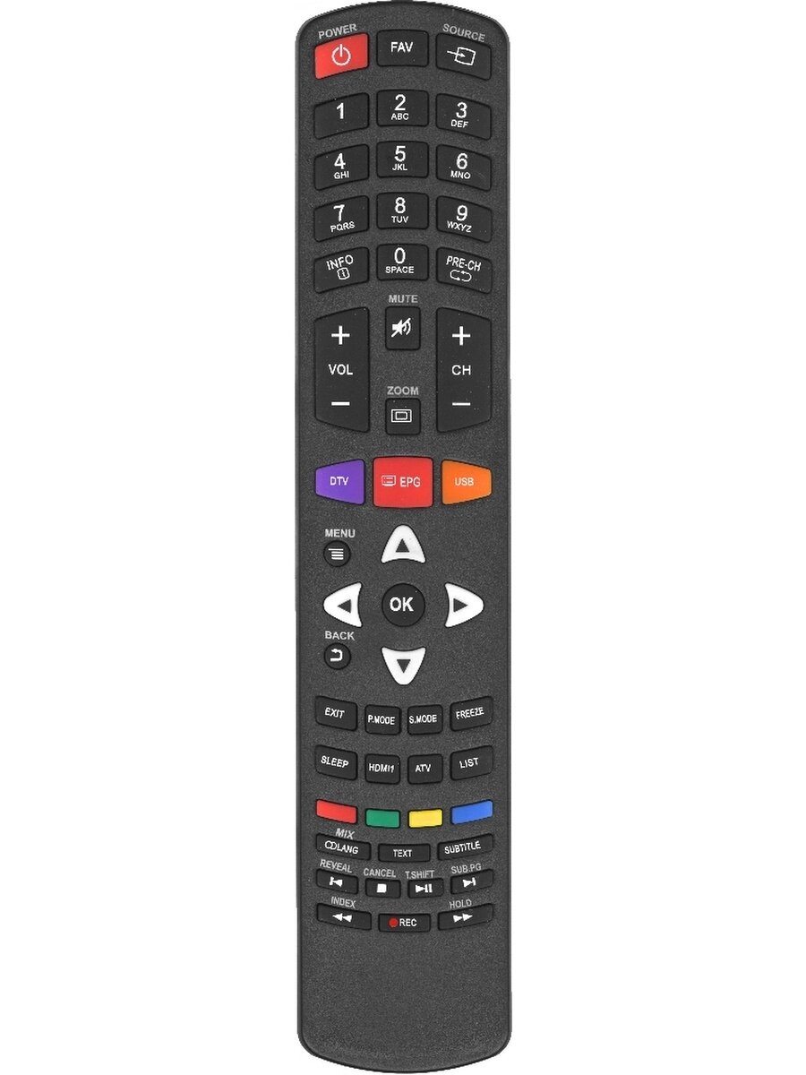 Пульт Huayu E53-DTV (RM-RCR10) для телевизора