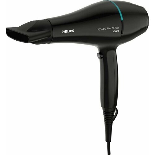 Фен Philips 2100 Вт 130 кмч ионизация черного цвета 456400₽