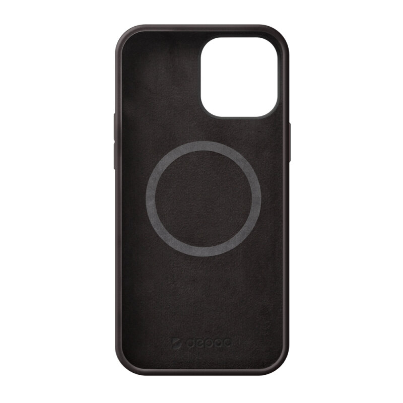 Чехол-крышка Deppa MagSafe для iPhone 13 Pro Max, силикон, черный - фото №11