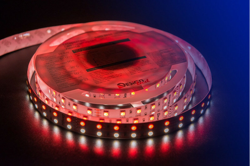 Лента светодиодная DesignLed DSG5120-24-RGB+NW-33, SMD5050, 120 LED/м, 28,8 Вт/м, 24В, IP33, RGB + нейтральный белый (5 м) - фотография № 19