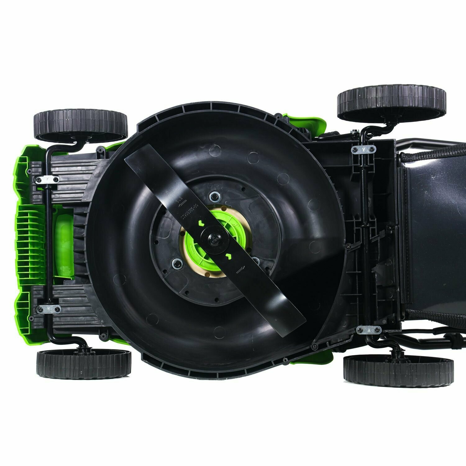 Аккумуляторная газонокосилка GreenWorks GD40LM16X 2517907 - фото №16