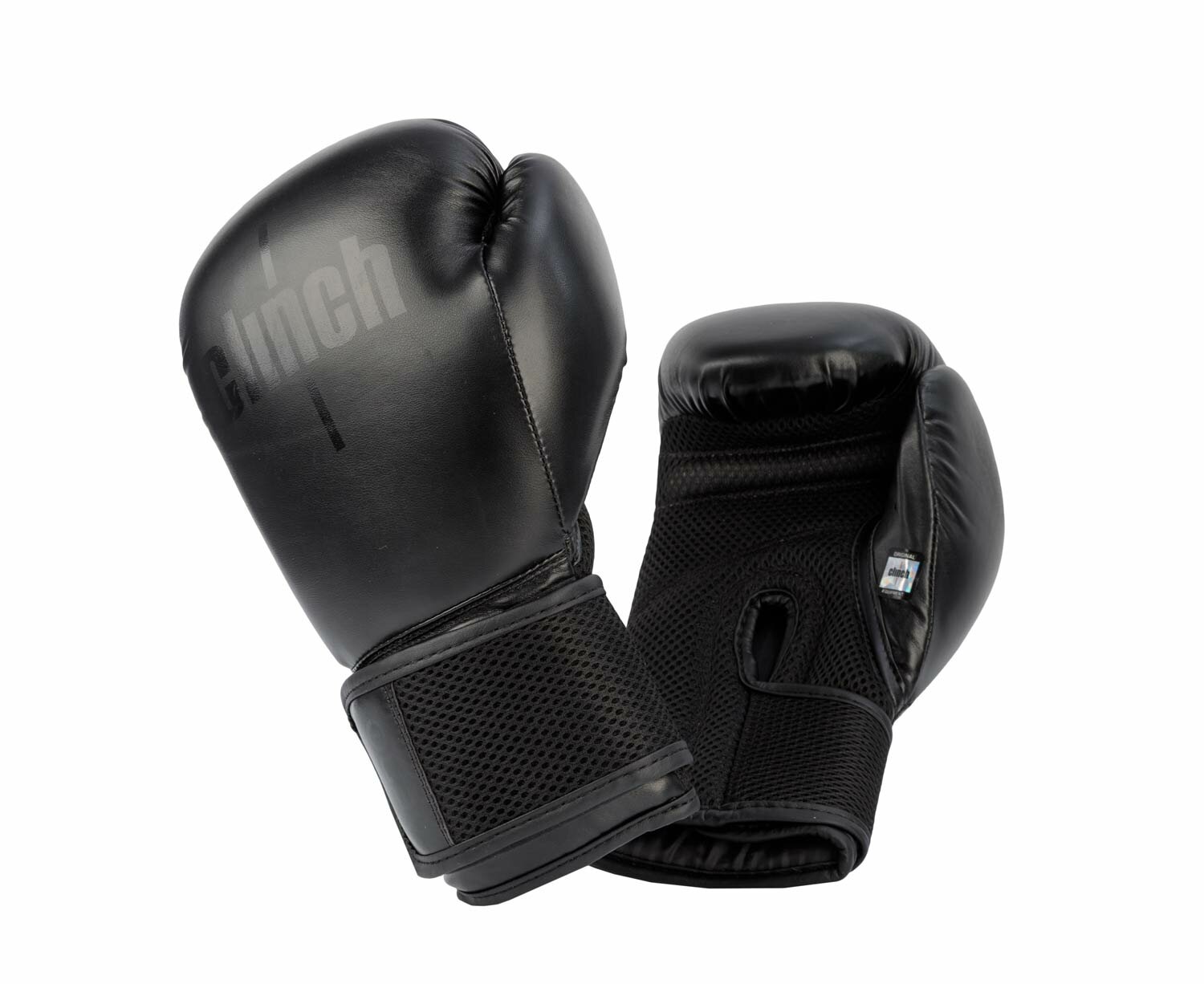 Перчатки боксерские CLINCH AERO 2.0 (черные) 12 OZ / C136