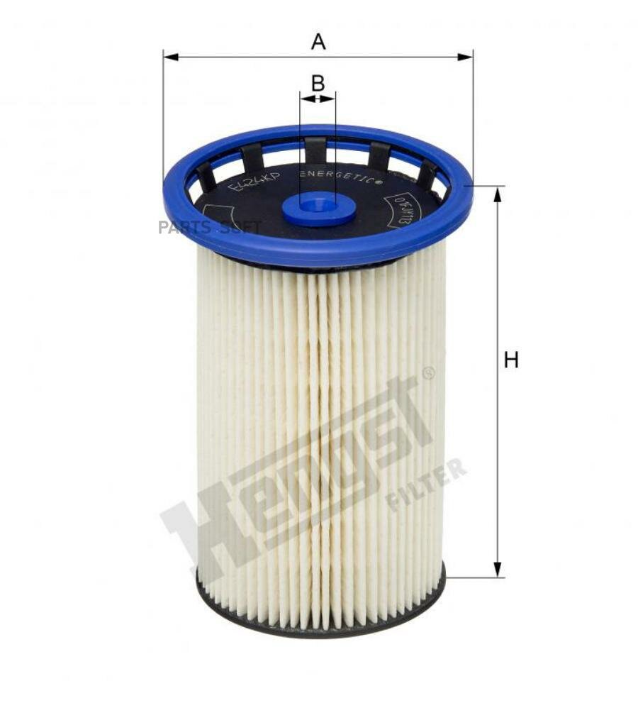 HENGST FILTER E424KP Фильтр топливный