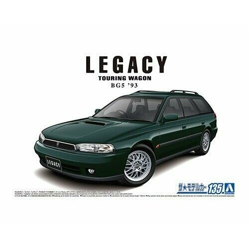 Сборная модель Subaru Legacy Touring Wagon '93 06496 AOSHIMA Япония subaru legacy outback модели 1989 1998 гг выпуска
