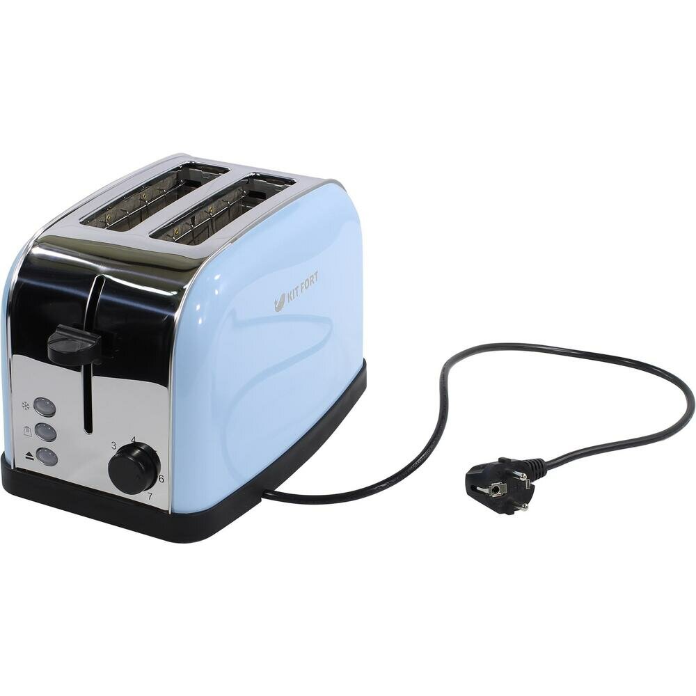 Тостер КТ-2014-4 голубой — фото 1