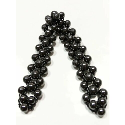 Четки гематит размер 25 см черный 1200₽