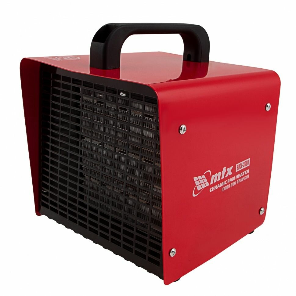 Тепловая пушка керамическая SHCL-3000 квадратная 230 В 480 м3/ч 1/3 кВт// MTX
