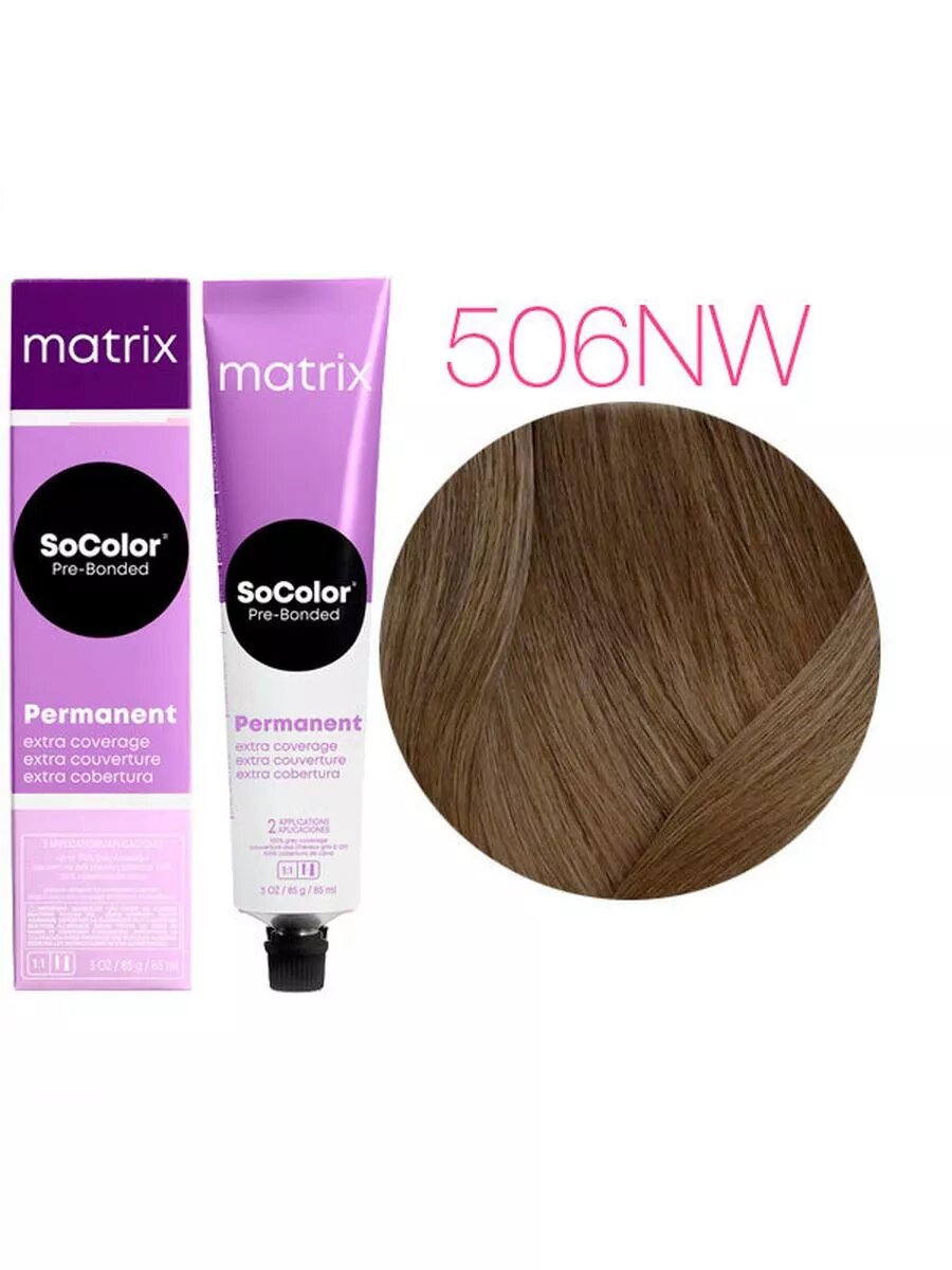Matrix SoColor 506NW Стойкая краска для волос 90 мл