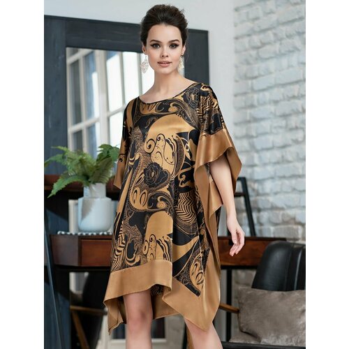 фото Туника mia-amore, размер 4xl/5xl, черный, черный