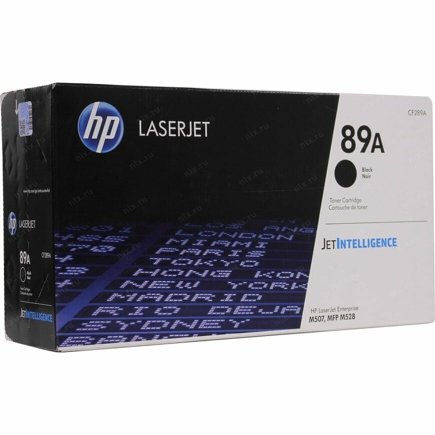 HP 89A Black LaserJet Toner Cartridge - фото №15