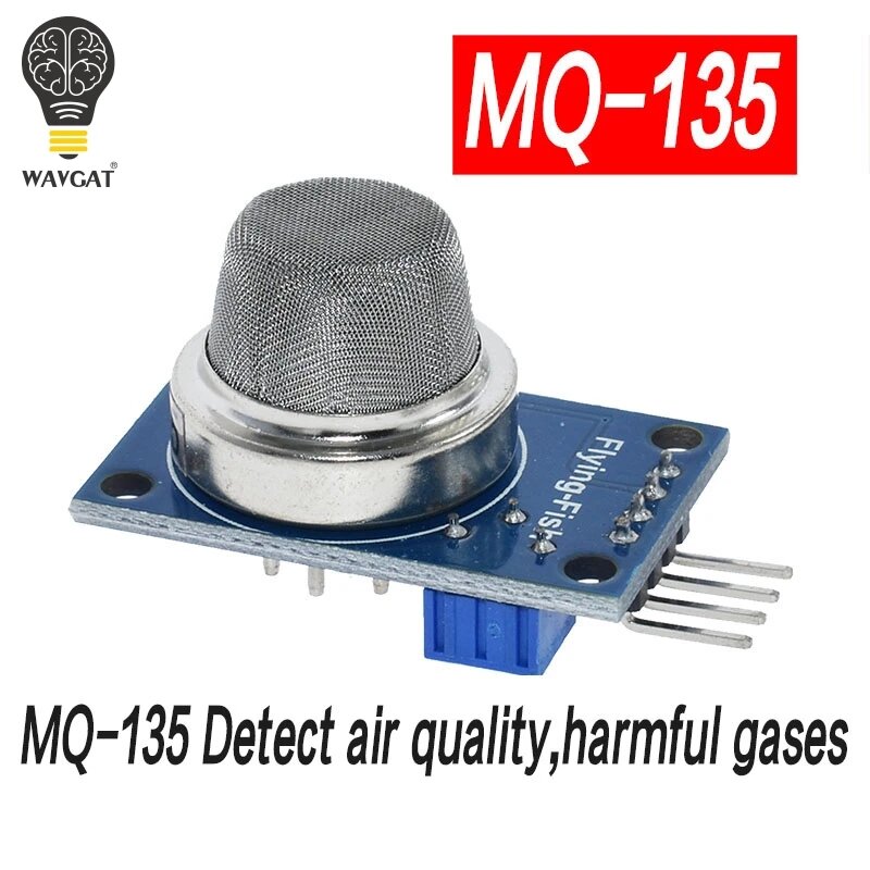 Набор датчиков газа AEAK MQ-2 MQ-3 MQ-4 MQ-5 MQ-6 MQ-7 MQ-8 MQ-9 MQ-135 для Arduino