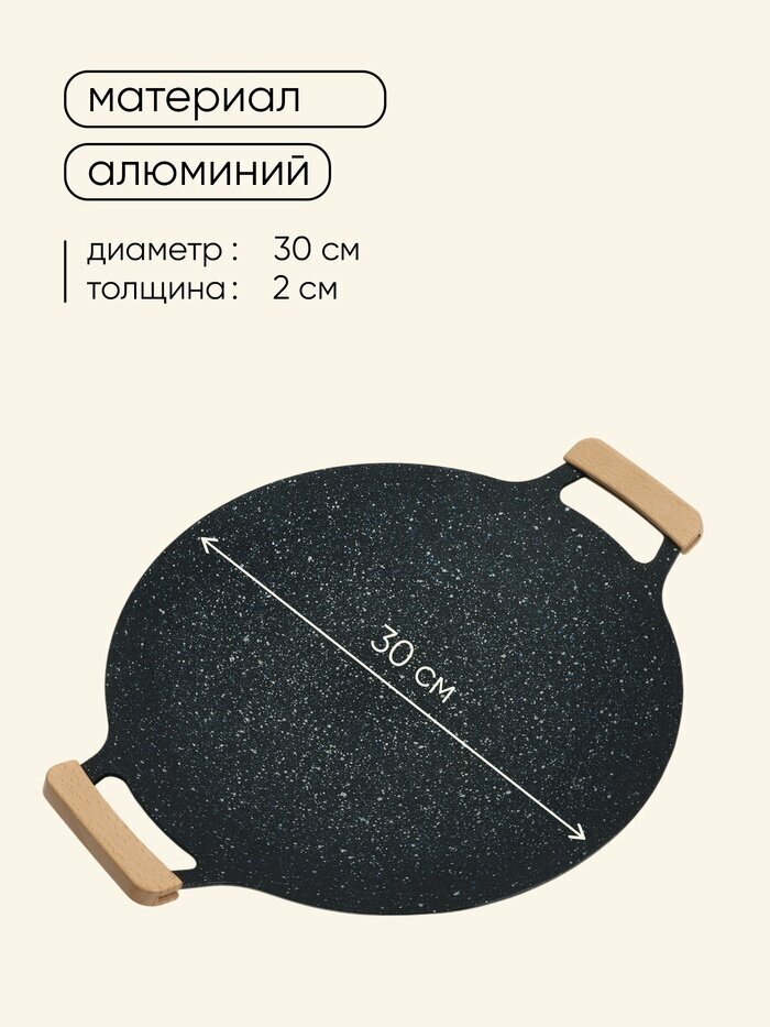 Изображение Тарелка для барбекю и гриля Maclay, 30 см
