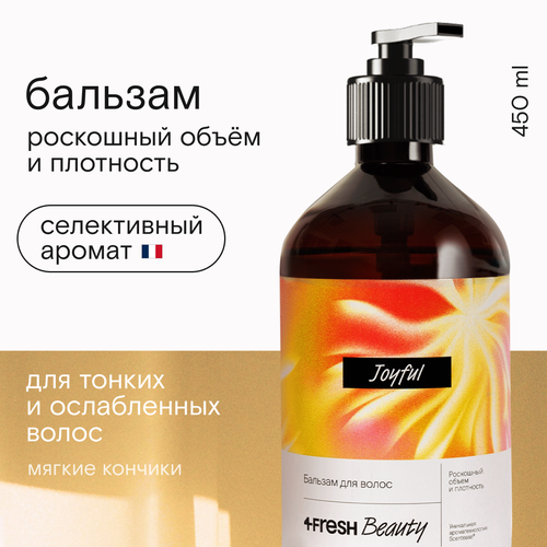 Бальзам для волос 4FRESH beauty Joyful Роскошный объем и плотность манго и франжипани активатор роста волос 450 мл 741₽