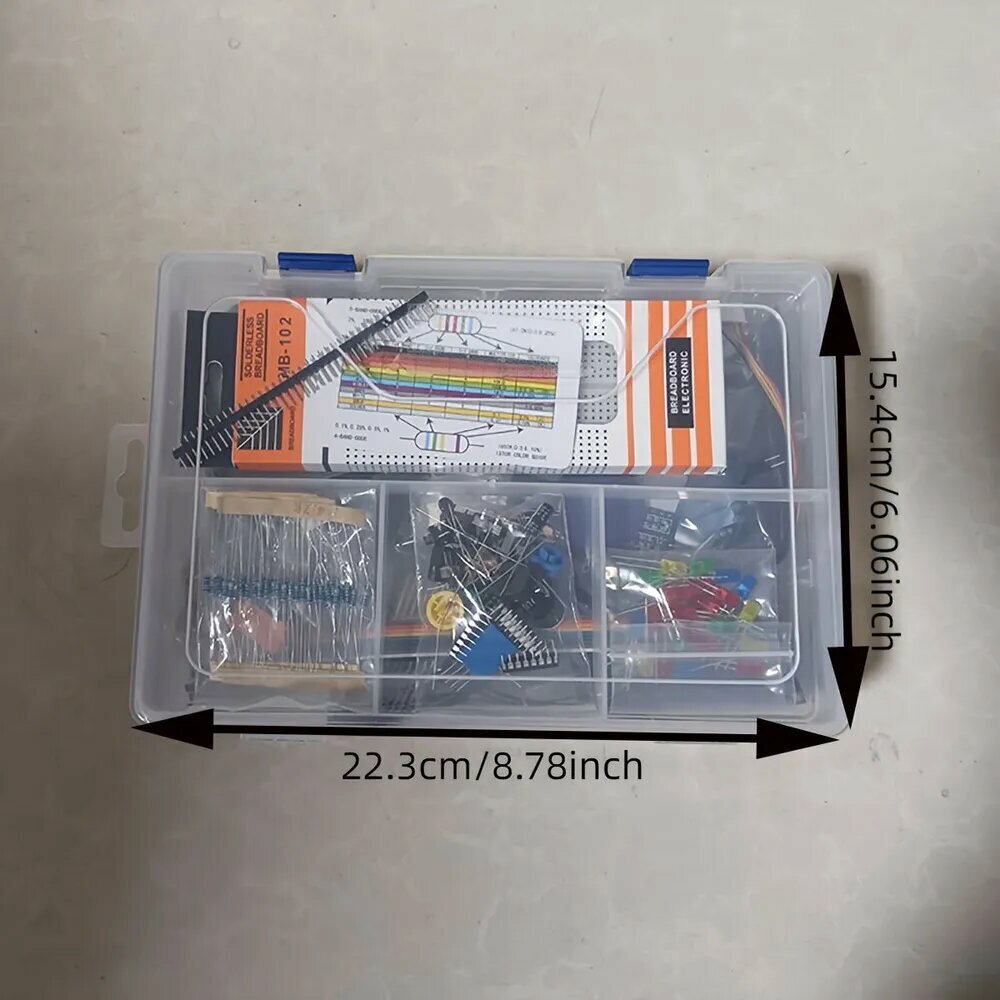 Набор для программирования Arduino MEGA2560, для опытов, белый — фото 1
