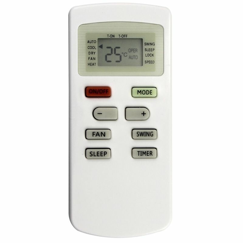 Пульт ДУ MyPads для Кондиционера Gree Tosot YX1FF YX1F1 YX1F2 YX1F3 YX1F5 YX1F1F YX1F4F YX1F5F