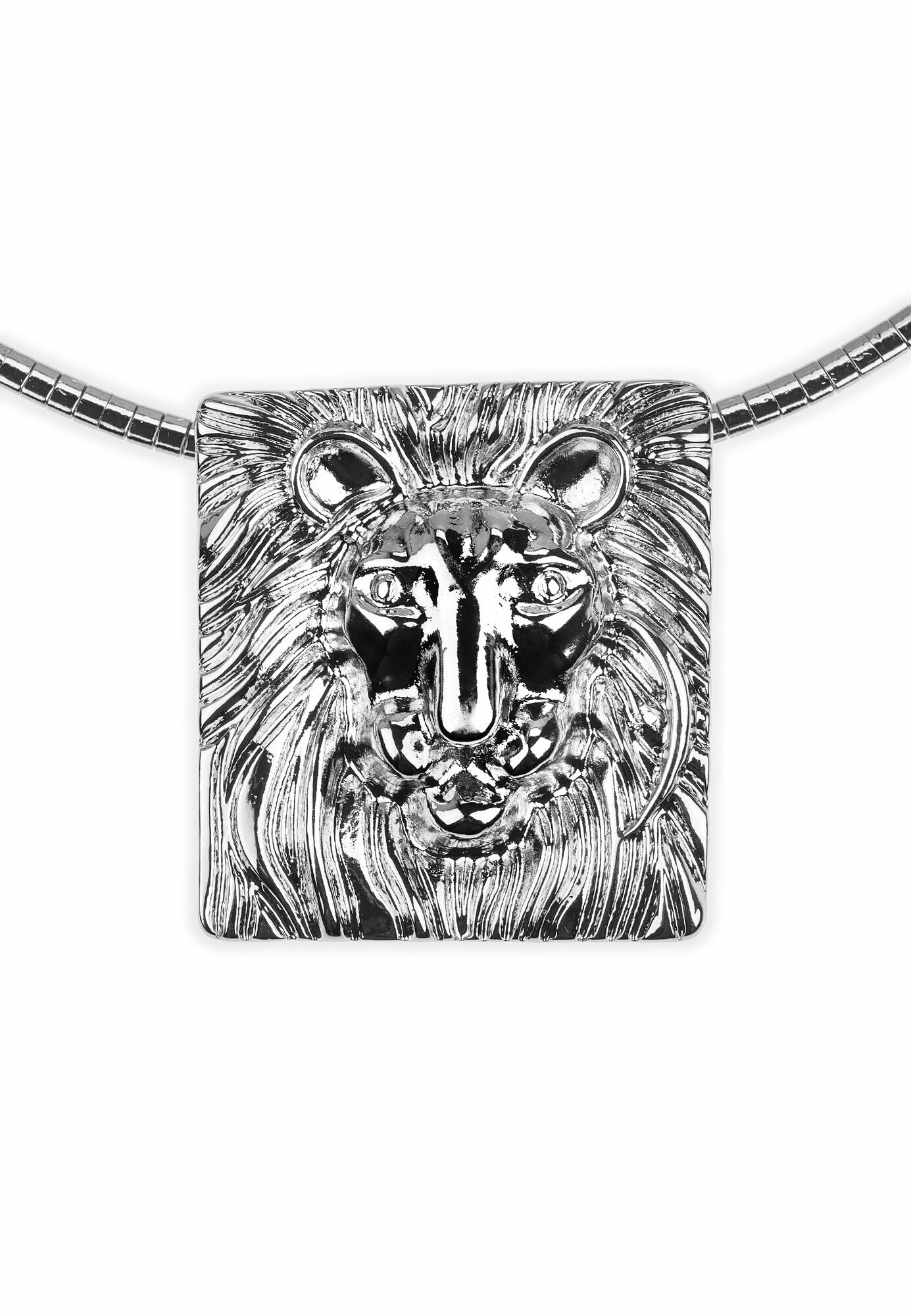 Колье YAROSLAVNA, длина 43 см, серебристый — фото 1