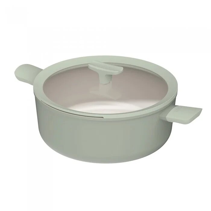 BergHOFF - Кастрюля с крышкой Leo Balance Sage 6,2 л арт. 3950454