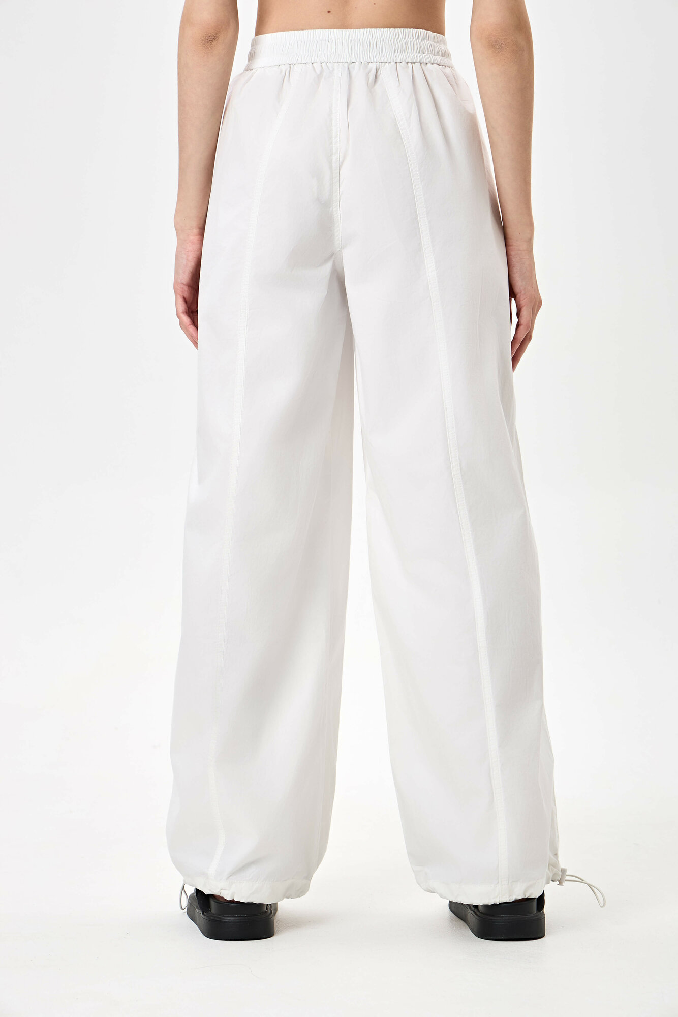 Брюки джоггеры TERRA PRO, размер XS, white — фото 1