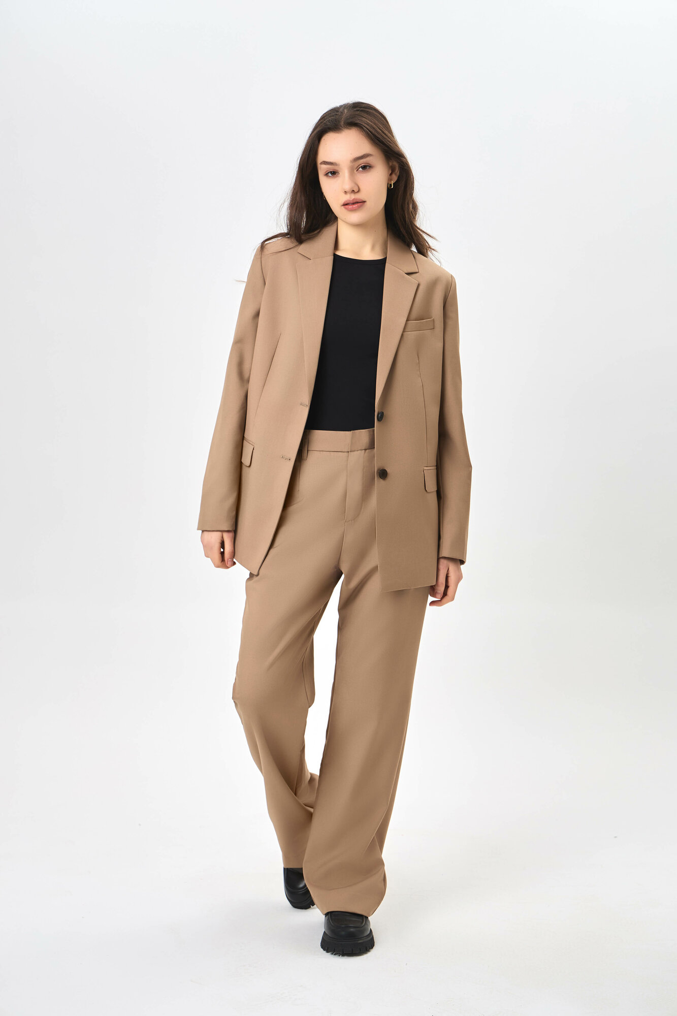 Брюки классические TERRA PRO, размер M, beige — фото 1