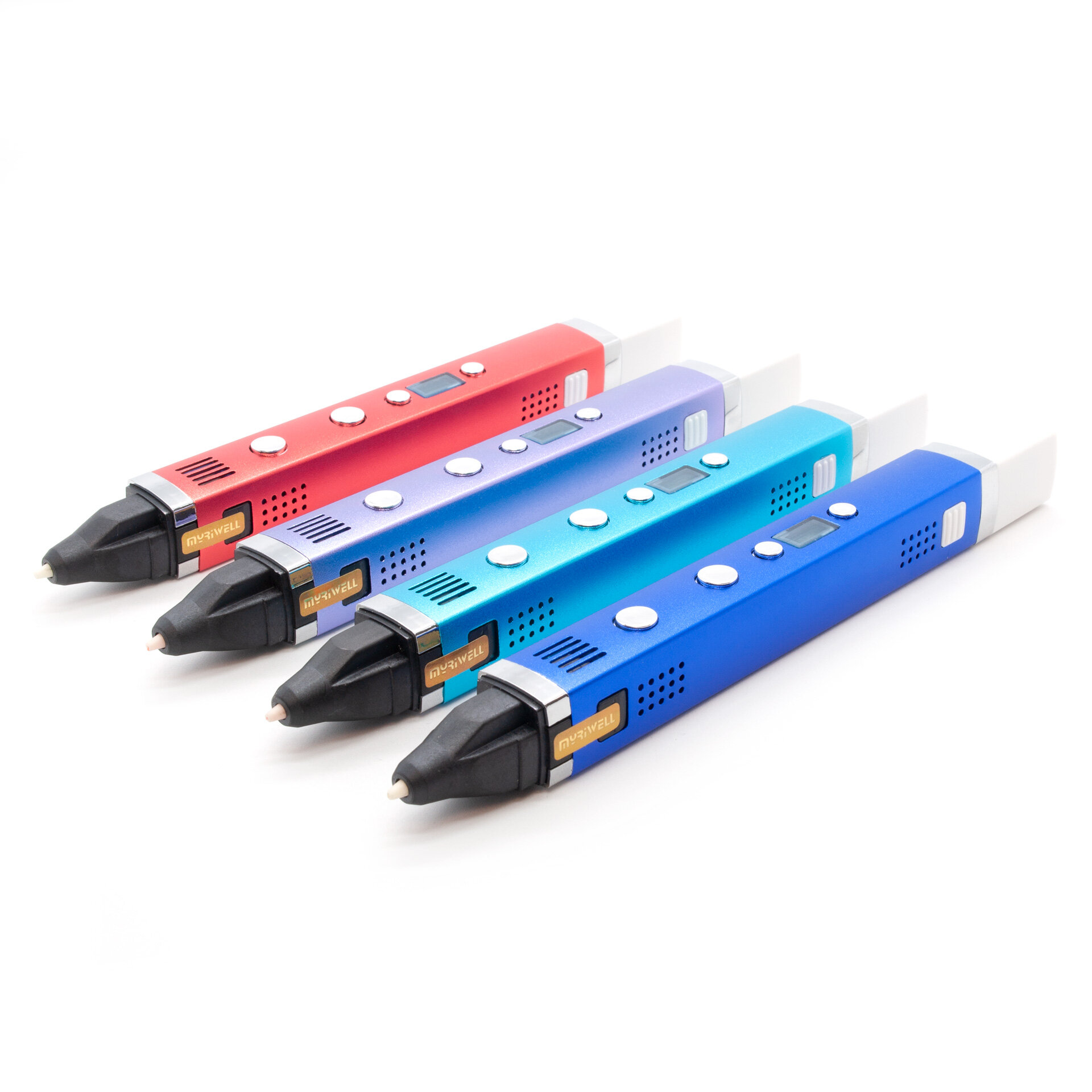 3d Ручки Xiaomi 3D ручка MyRiwell RP100C, (цвет: фиолетовый)