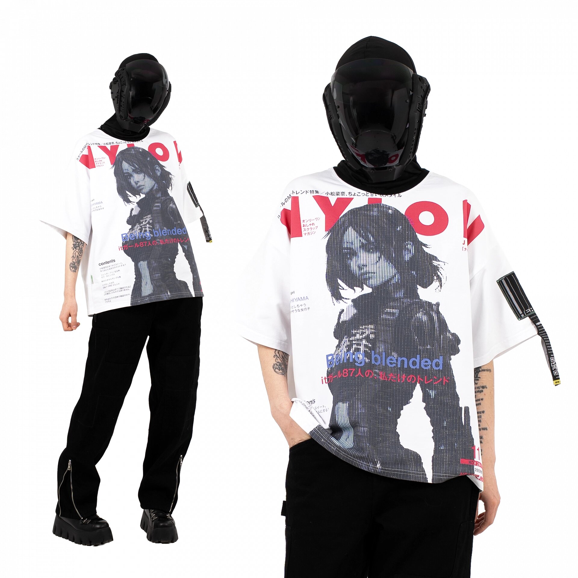 Футболка HEARTZ лето, размер XL, белый (01) — фото 1