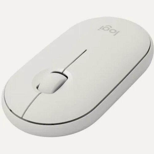 Изображение товара Logitech Мышь 910 - 005716 910 - 005541 Мышь Pebble M350 белый оптическая 1000dpi silent беспроводная BT USB для ноутбука 3but