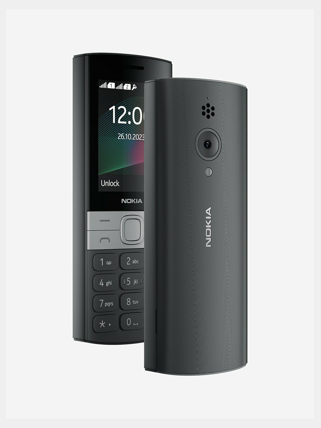 Кнопочный телефон Nokia 150 DS TA-1582, 1 год гарантия, черный