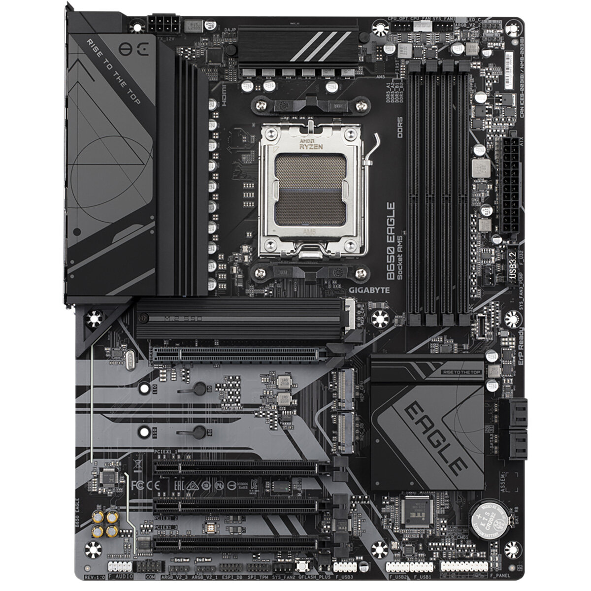 Материнская плата Gigabyte B650 EAGLE, AM5, AMD B650, ATX, OEM (B650 EAGLE)
