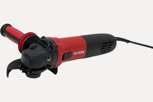 Изображение товара Шлифмашина Elitech МШУ 1412Э, двухпозиционная рукоятка, 9000 оборотов в минуту