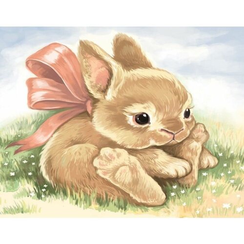 Картина по номерам Пасхальный кролик 40х50 см АртТойс картина по номерам сахарный кролик 40х50 см