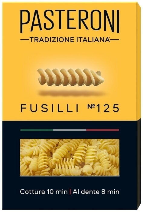 Макароны Pasteroni Fusilli №125 400г