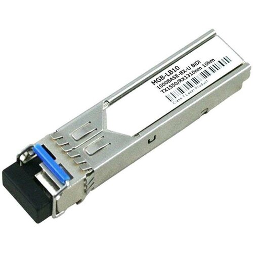 Трансивер Planet Трансивер Planet SFP Оптика LC TX 1550нм. RX 1310нм. Максимальное расстояние 10км MGB-LB10 трансивер planet mgb tsx2 mini gbic multi mode sx 2km module 40 to 75 c ddm supported