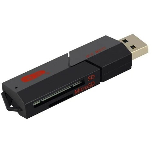 Высокоскоростной кард-ридер SmartQuickly C307 - MicroSDXC, SDXC до 2 Тб - USB 3.1 G1 - Win+Mac+Linux