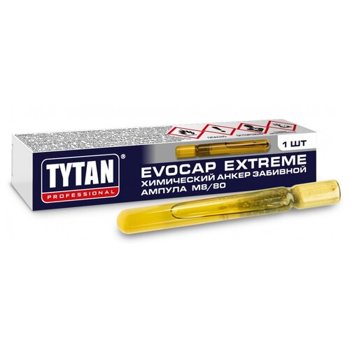 Анкер химический Tytan Professional Evocap Extreme M8/80, 1 шт. 1 шт. анкер химический tytan professional ev i 1 шт