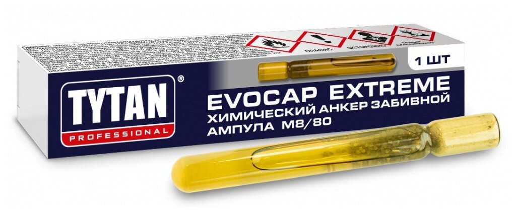 Анкер химический Tytan Professional Evocap Extreme M8/80