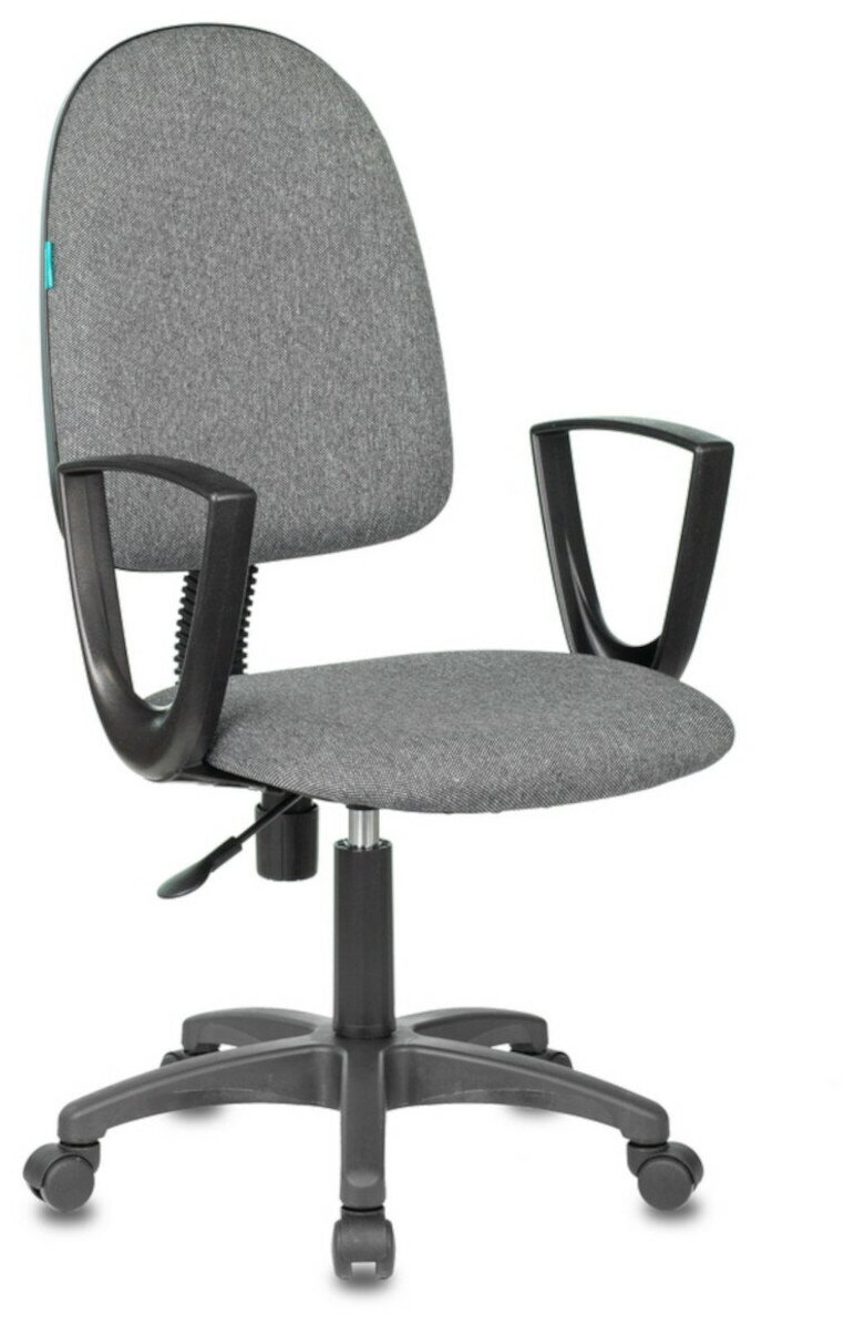 Кресло Бюрократ CH-1300N, на колесиках, ткань, серый [ch-1300n/3c1]