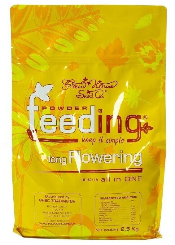 Удобрение Powder Feeding Long Flowering 2.5кг - фотография № 5