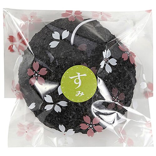 Спонж конняку Yamamoto Farm Konjac Sponge Charcoal, 1шт очищающий спонж конняку konjac sponge 10г цвет в ассортименте