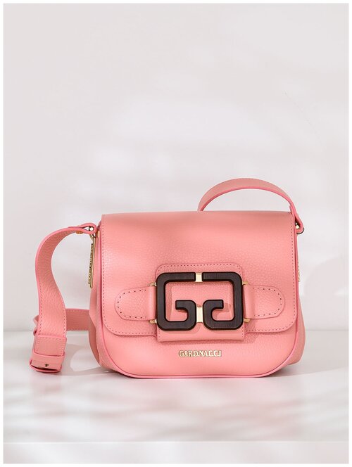 Сэтчел Gironacci Vitcal gir2370 vitello/calf pink/lilla